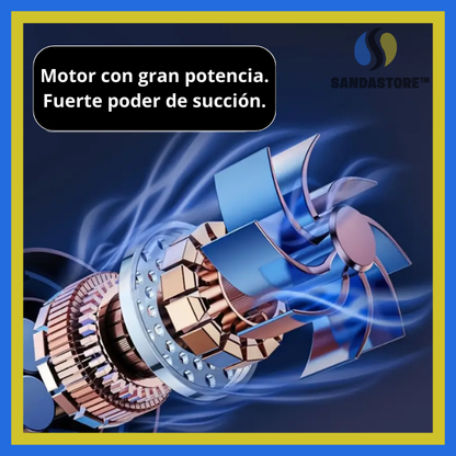 TurboClean™ - Aspiradora Portátil de Alta Potencia